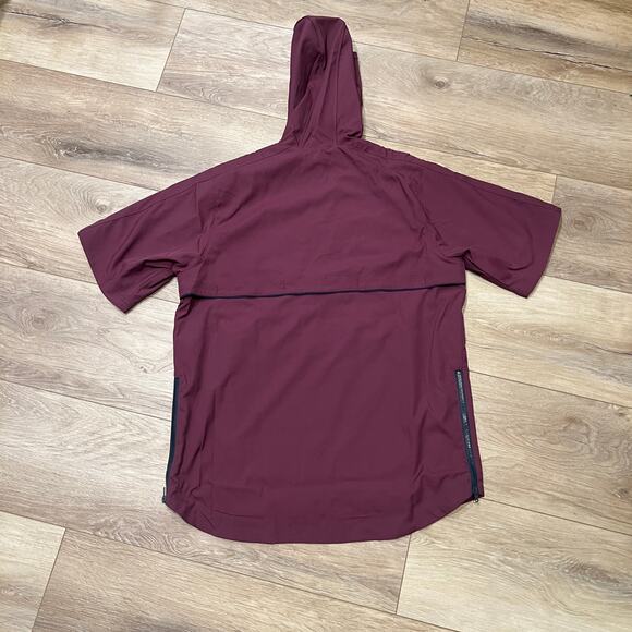 TRAVIS MATHEW Men's Sport Mode Hoodie Size L In Mauve Wine - Picture 8 of 14